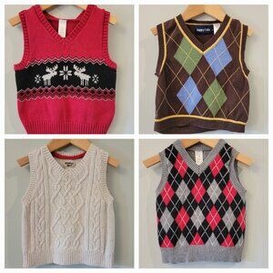 Bundle of Toddler Boys Vests